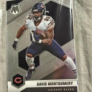 Panini Football Card with Blue and White Uniform